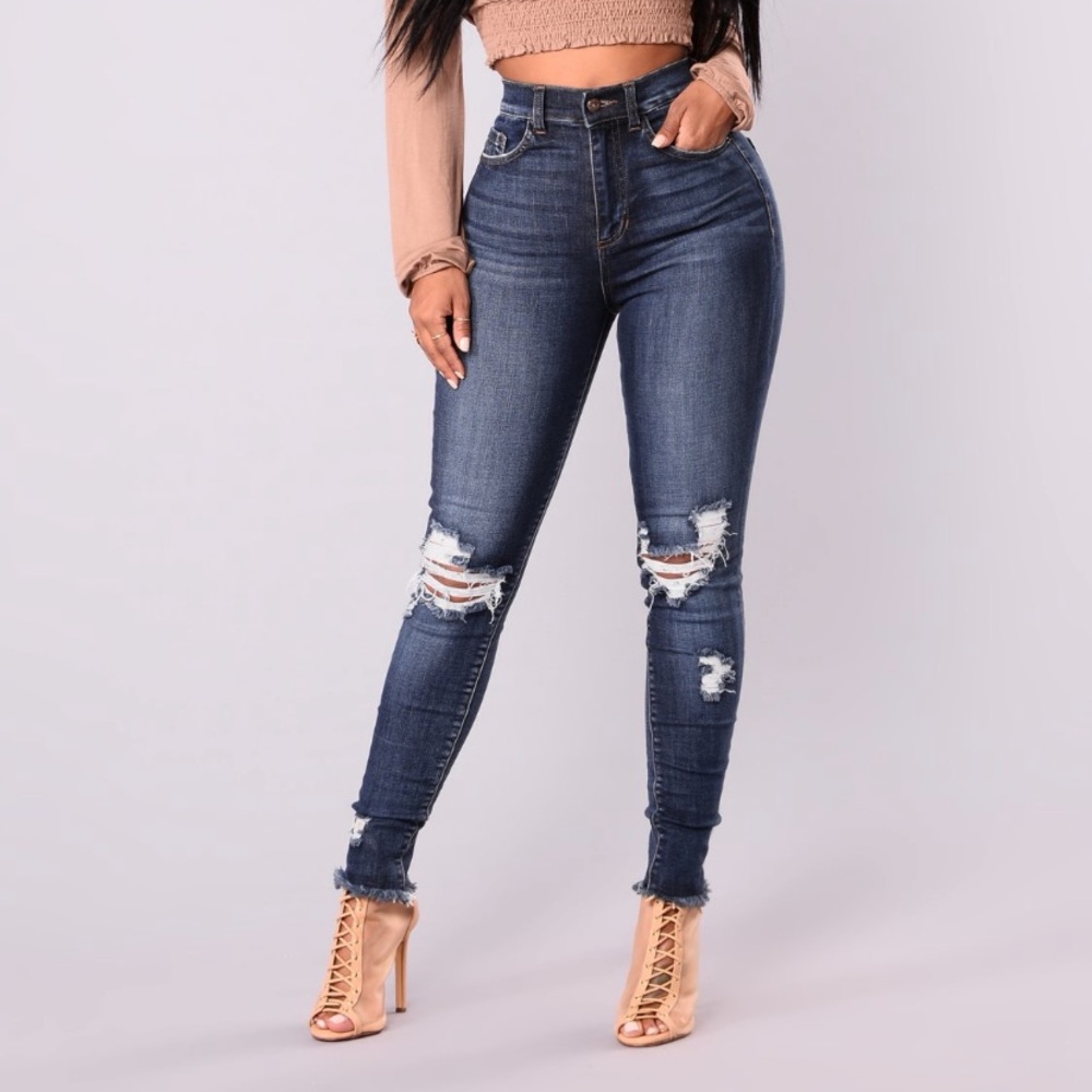 Distressed Jeans